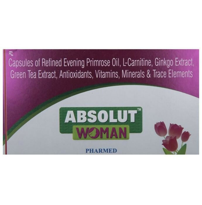 Buy Absolut Woman Capsule with Evening Primrose Oil from DrMediCart, Ship from India to USA