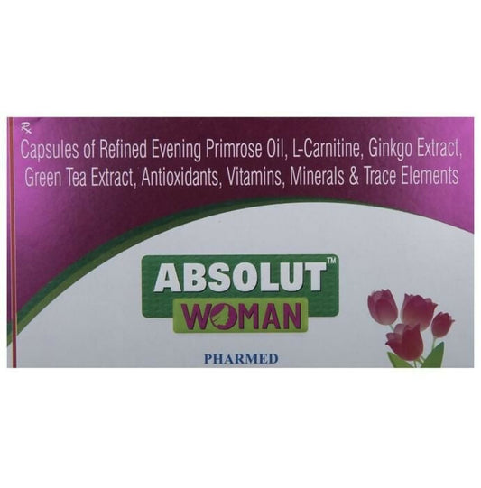 Buy Absolut Woman Capsule with Evening Primrose Oil from DrMediCart, Ship from India to USA