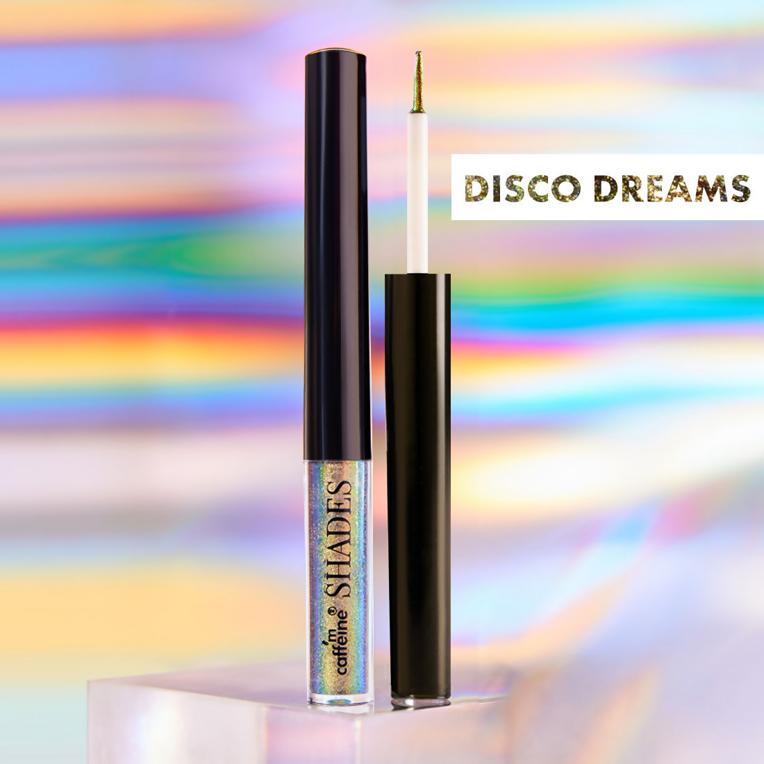 mCaffeine Shades Cosmic Craze Holographic Eyeliner - Disco Dreams