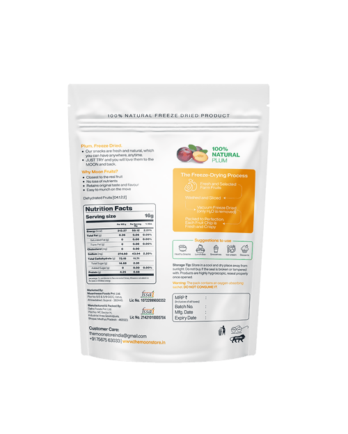 Moon Freeze Dried Plums