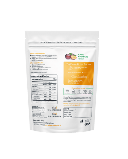 Moon Freeze Dried Plums