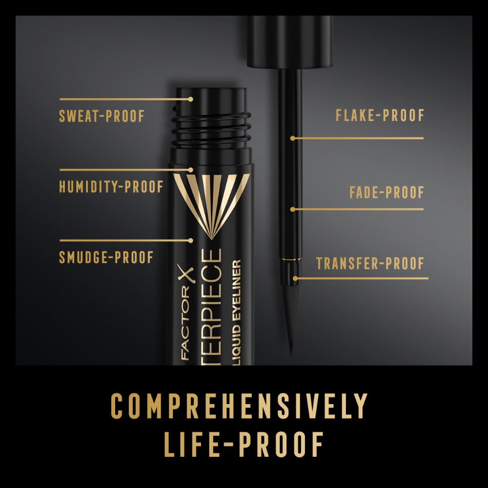 Max Factor Masterpiece Matte Liquid Eyeliner - Charcoal