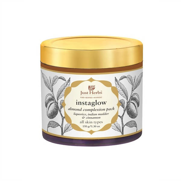 Buy Just Herbs Instaglow Almond Complexion Pack from DrMediCart, Ship from India to USA