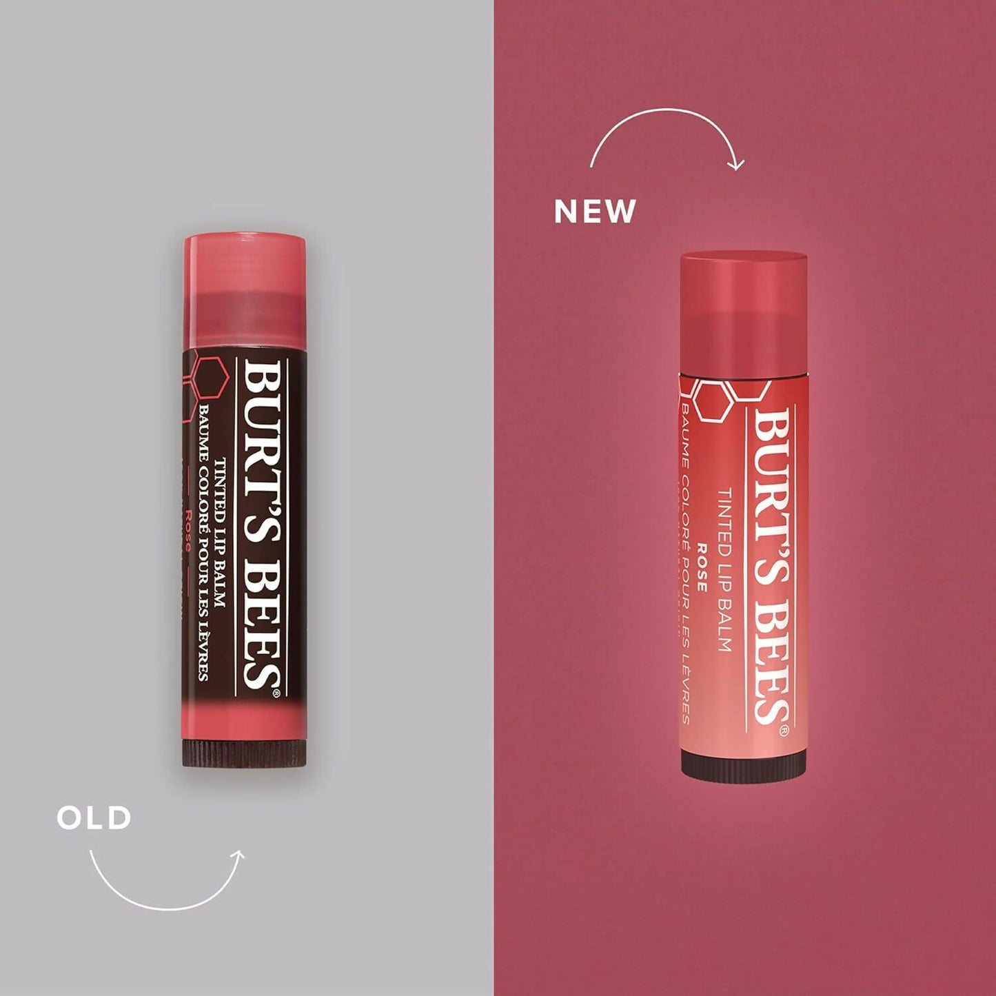Burt's Bees Tinted Lip Balm - Rose