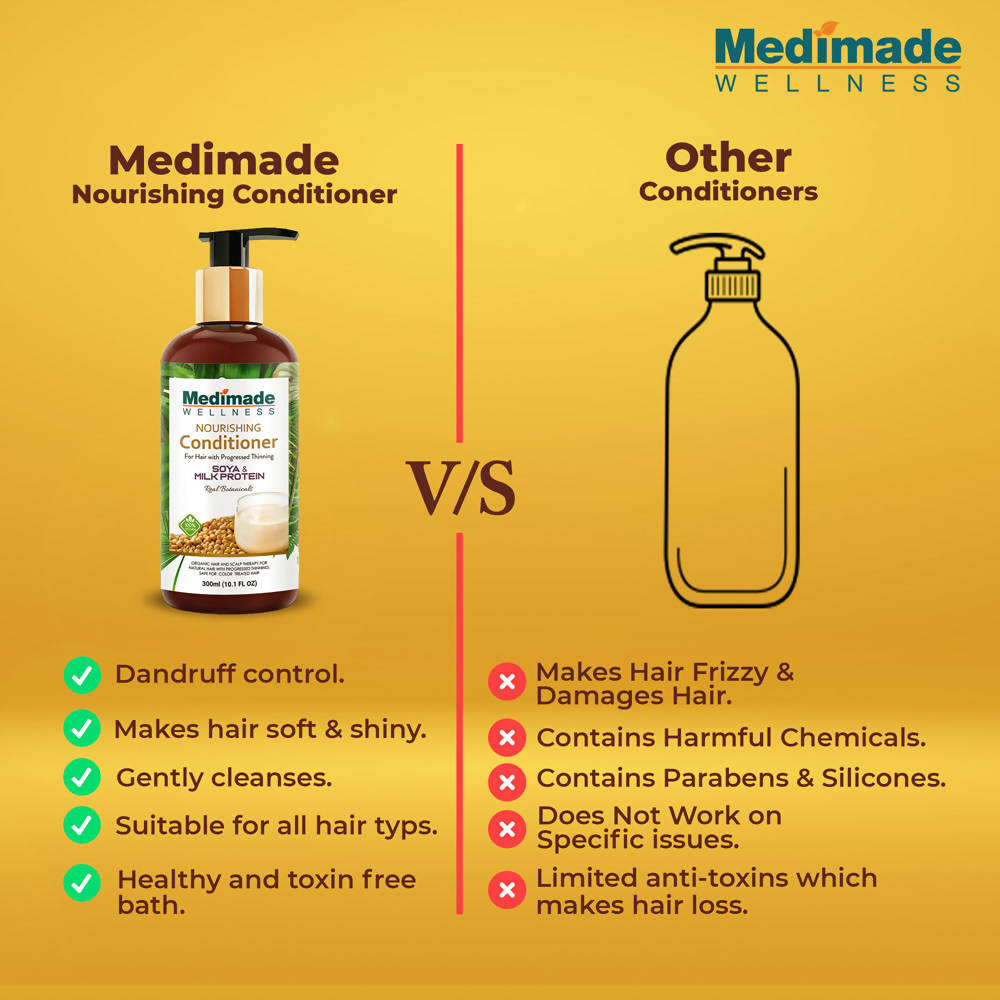 Medimade Wellness Nourishing Conditioner With Soya & Milk Protein - DrMediCart