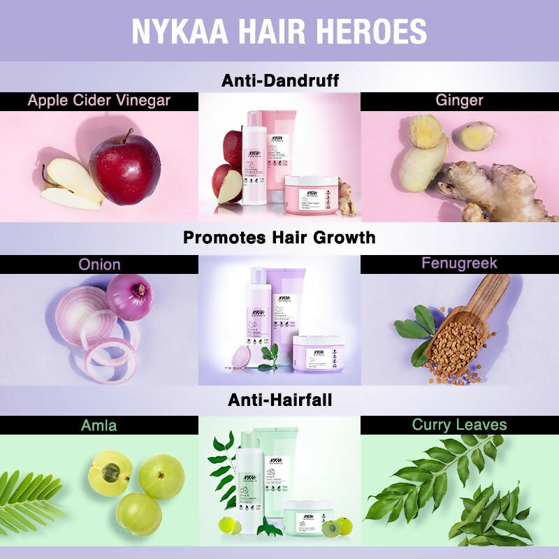 Nykaa Naturals Anti-Hair Fall -Free Conditioner With Onion & Fenugreek - Drmedicart