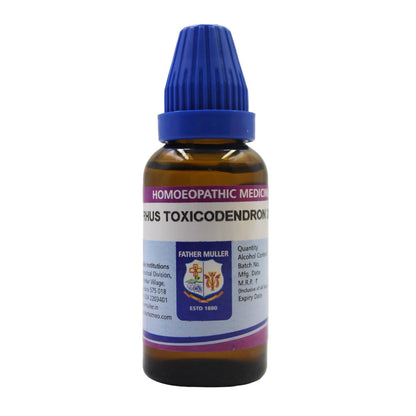 Father Muller Rhus Toxicodendron Dilution