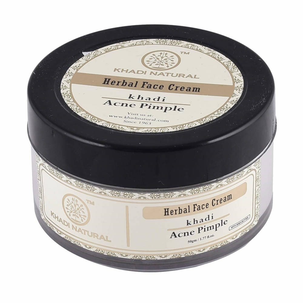Buy Khadi Natural Acne Pimple Herbal Face Cream from DrMediCart, Ship from India to USA