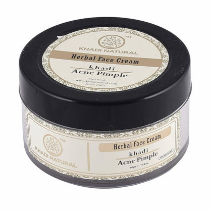 Buy Khadi Natural Acne Pimple Herbal Face Cream from DrMediCart, Ship from India to USA