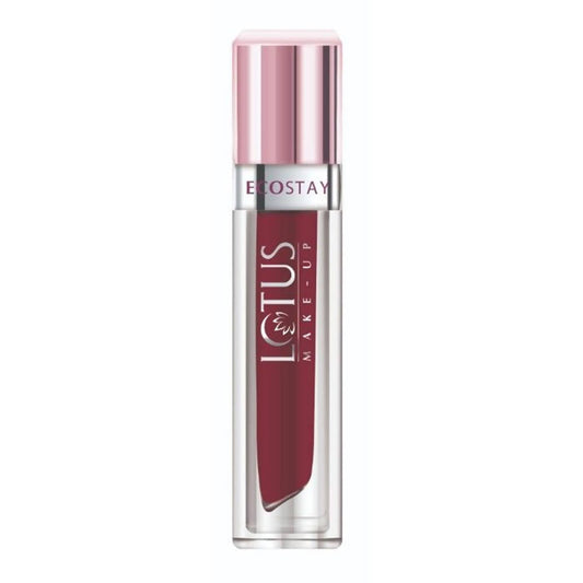 Buy Lotus Make-Up Ecostay Matte Lip Lacquer - Wine Velvet (4 Gm) from DrMediCart, Ship from India to USA