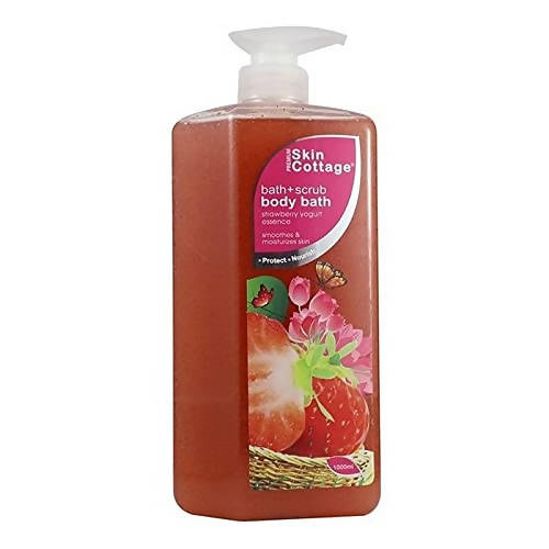 Skin Cottage Body Bath Strawberry and Yoghurt Scrub