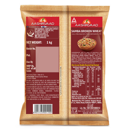 Aashirvaad Samba Broken Wheat Rava - Drmedicart