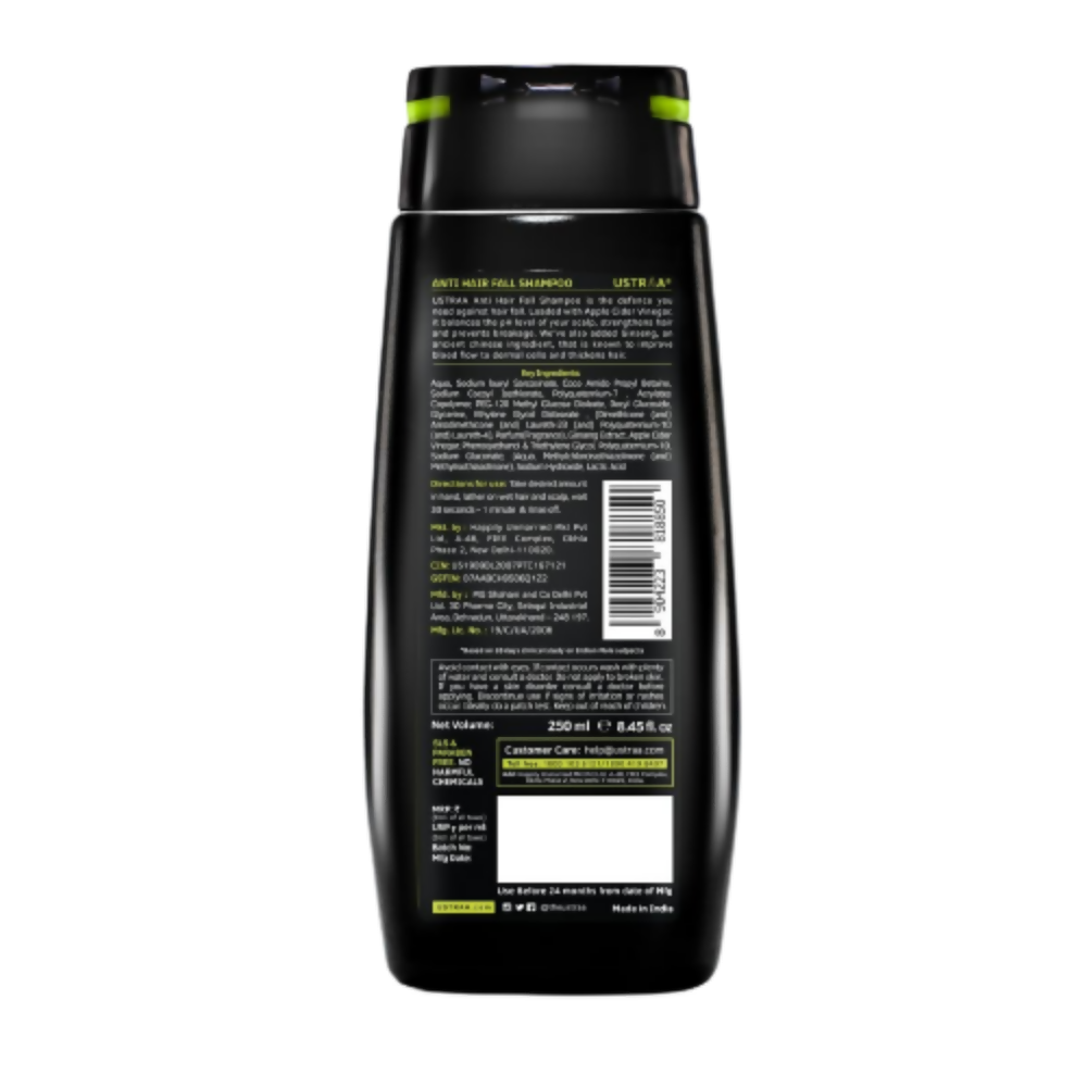 Ustraa Anti Hair Fall Shampoo - Drmedicart