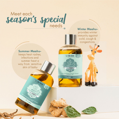Nat Habit Balamool Nimbuka Pure Baby Maahu Baby Massage Oil