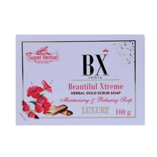 Buy Super Herbal BX Beautiful Xtreme Herbal Gold Scrub Soap from DrMediCart, Ship from India to USA