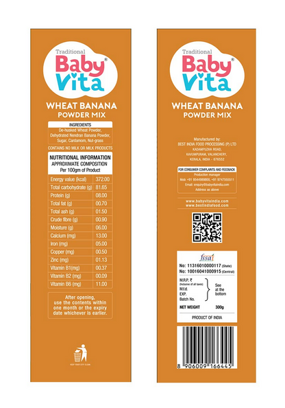 Babyvita Arbanox Wheat Banana Powder Mix