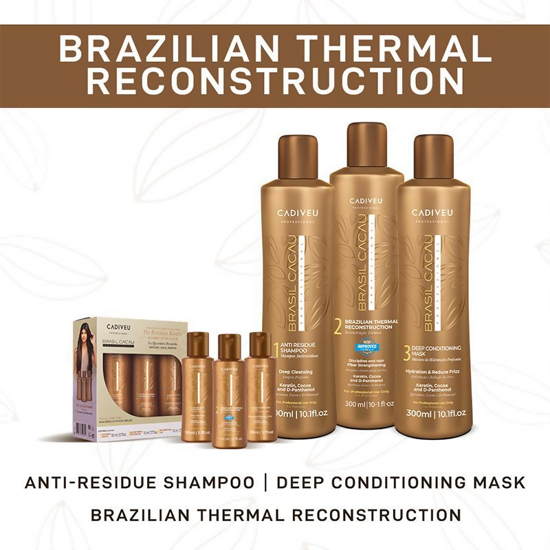 Cadiveu Brasil Cacau Brazilian Thermal Reconstruction