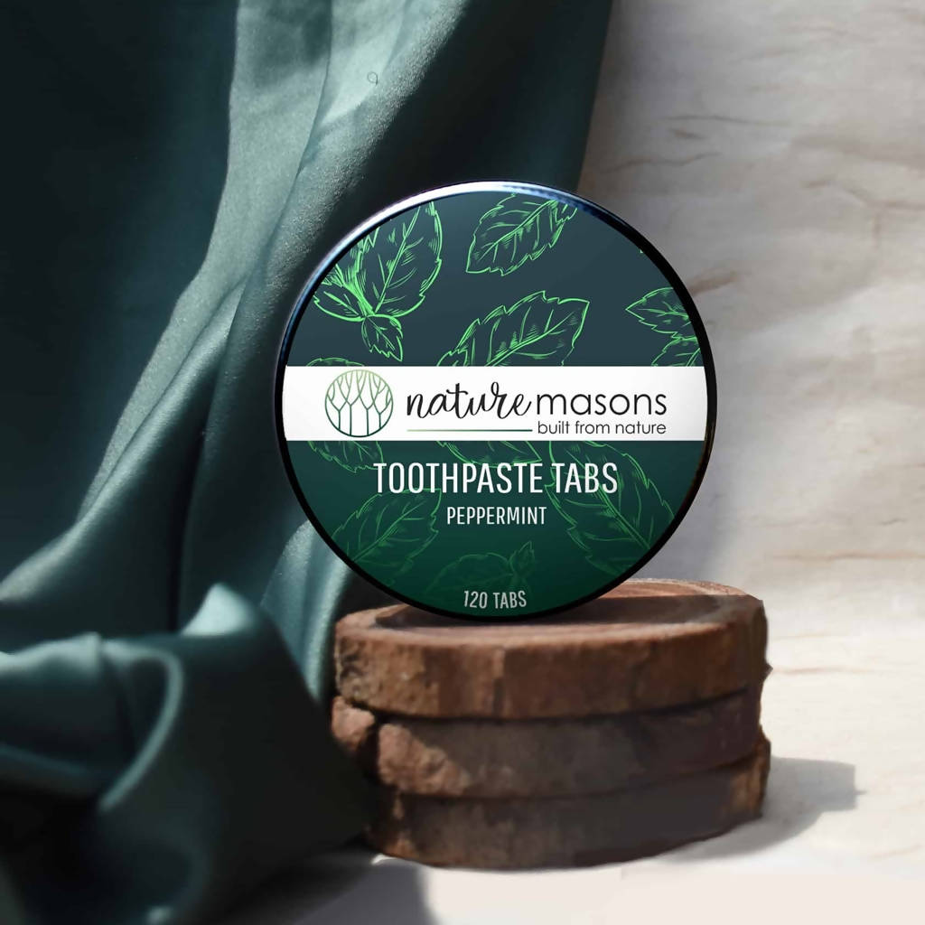 Nature Masons Toothpaste Tabs Peppermint - DrMediCart