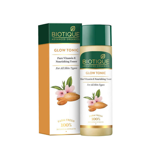 Buy Biotique Glow Tonic Pure Vitamin E Nourishing Toner from DrMediCart, Ship from India to USA