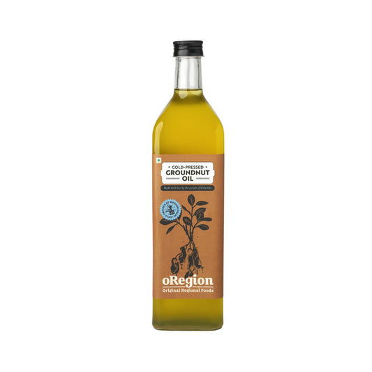 Buy oRegion Cold Pressed Groundnut Oil from DrMediCart, Ship from India to USA