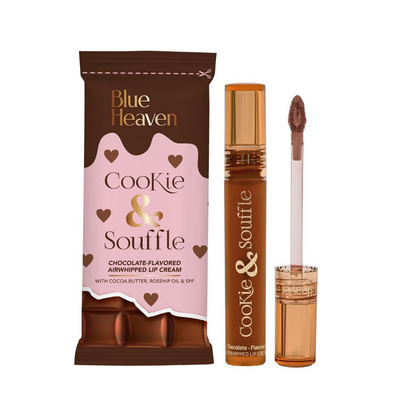 Blue Heaven Cookie & Souffle Liquid Matte Lipstick - Cocoa Addict