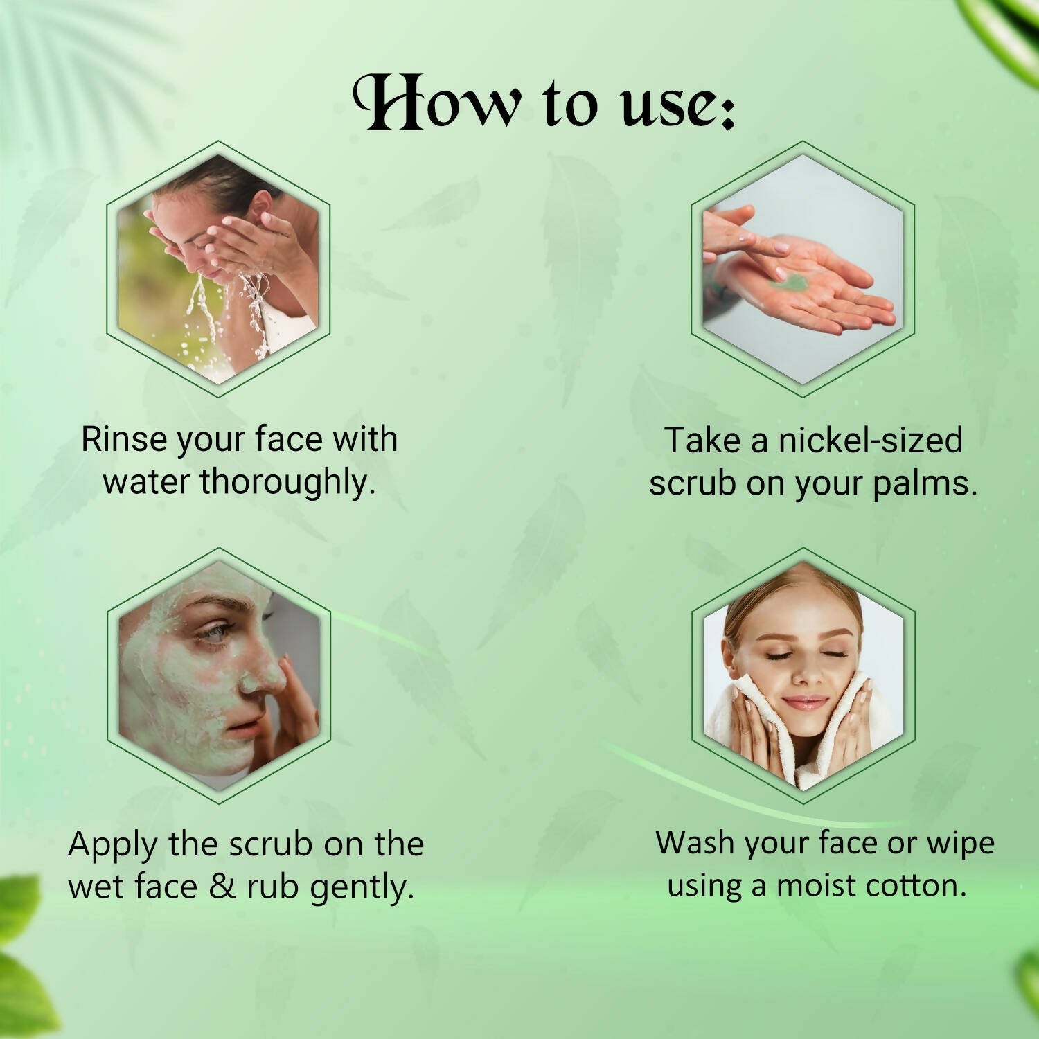 NutriGlow Neem & Tulsi Face Scrub