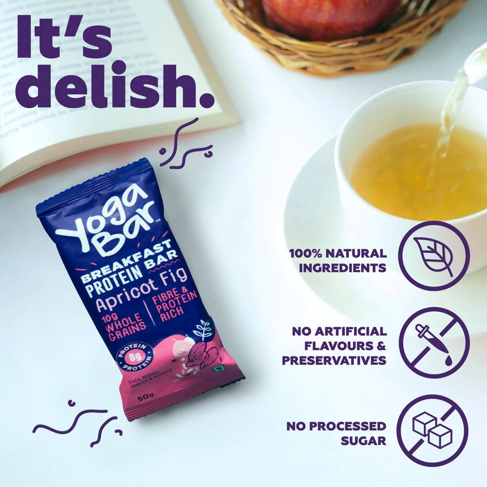 Yoga Bar Apricot Fig Breakfast Protein Bar