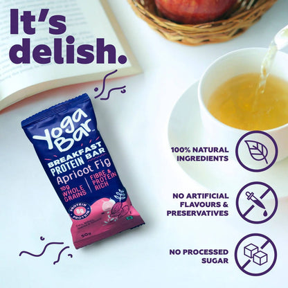 Yoga Bar Apricot Fig Breakfast Protein Bar