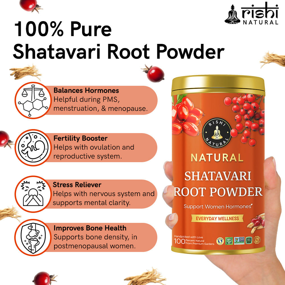 Rishi Natural Shatavari Root Powder