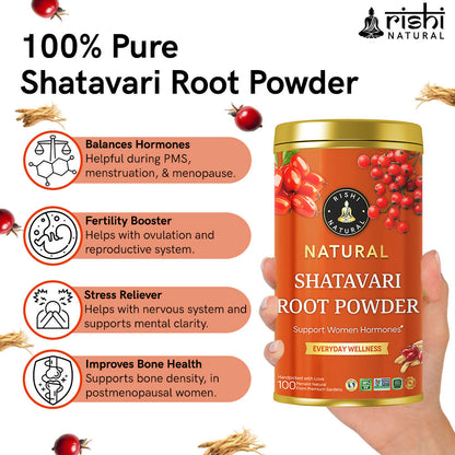 Rishi Natural Shatavari Root Powder