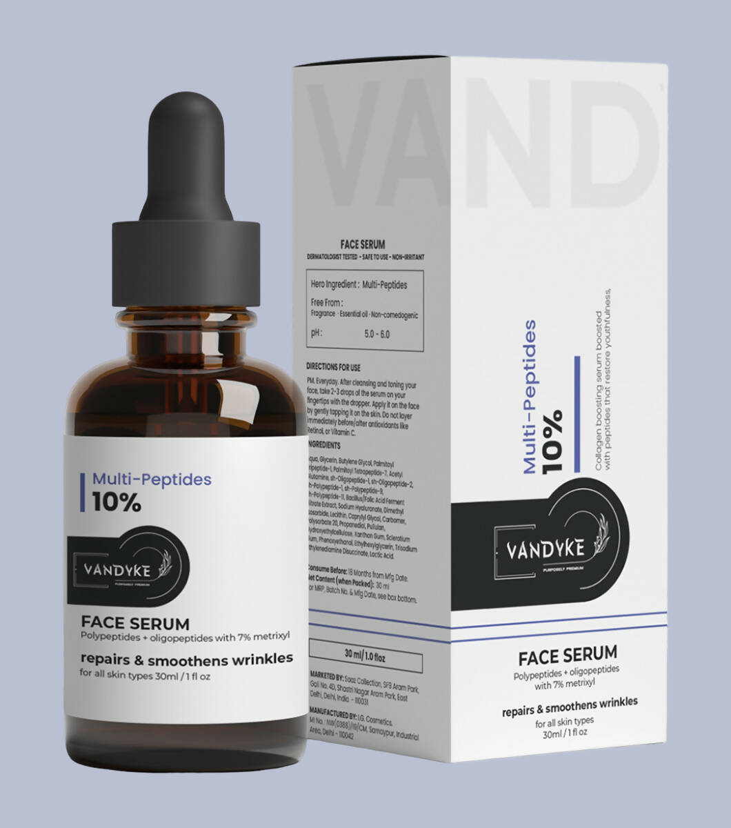 Vandyke Multi-Peptides 10% Face Serum