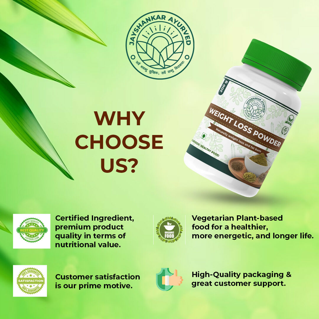 Jayshankar Ayurved Weight Loss Powder
