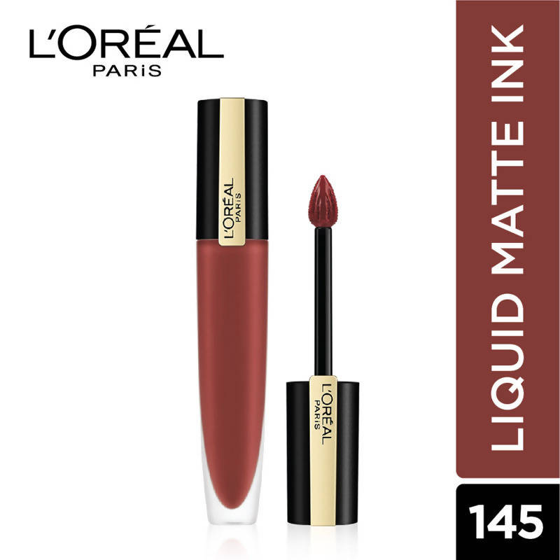L'Oreal Paris Rouge Signature Matte Liquid Lipstick - 145 I Convince - DrMediCart