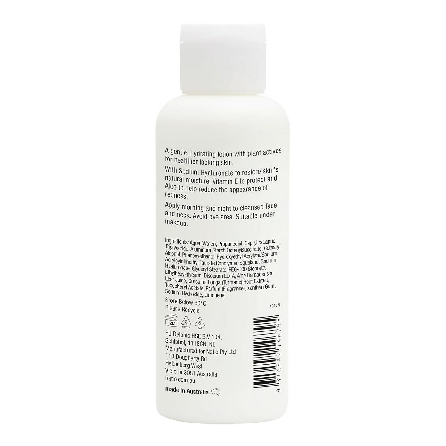 Natio Clear Shine Control Face Moisturiser