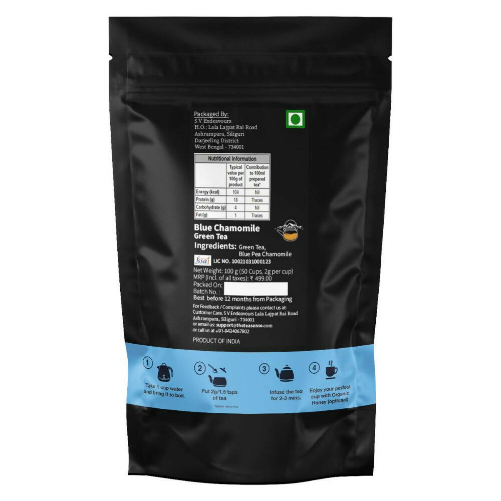 Tea Sense Blue Chamomile Green Tea - Drmedicart