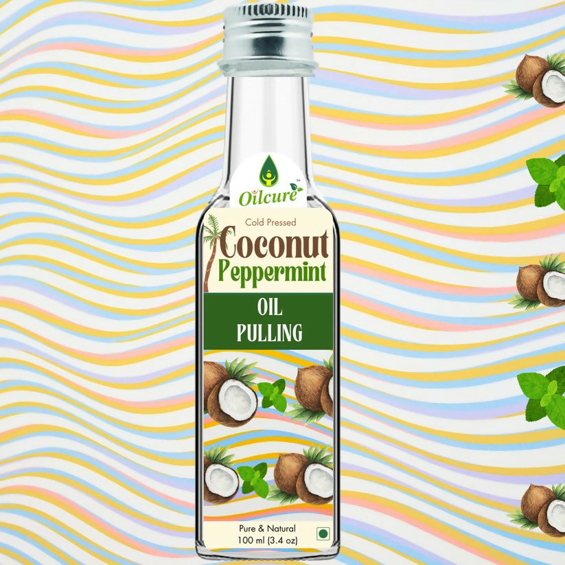 Oilcure Coconut Peppermint Oil Pulling