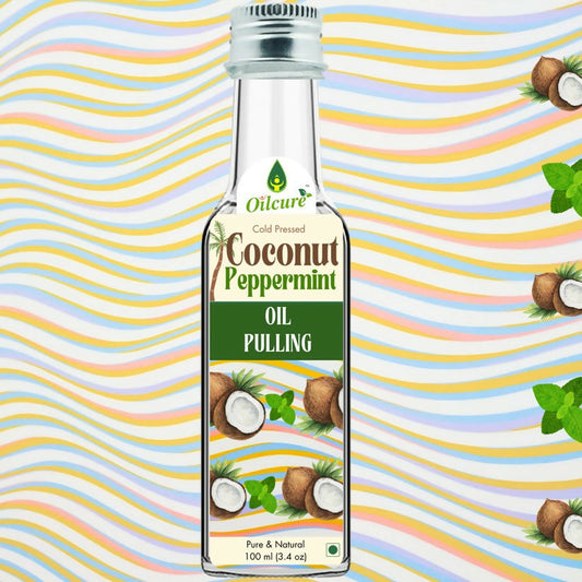 Oilcure Coconut Peppermint Oil Pulling