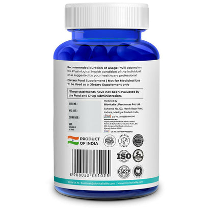 Biovitalia Organics Milk Thistle Extract Capsules