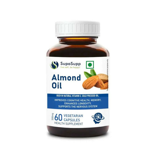 Buy Sri Sri Tattva Supasupp Almond Oil Capsules from DrMediCart, Ship from India to USA