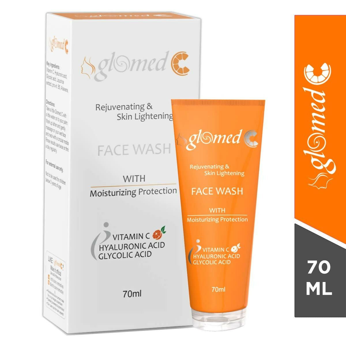 Glomed C Rejuvenating & Skin Lightening Face Wash