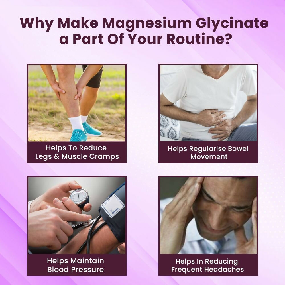 HealthAid Magnesium Glycinate with Zinc Tablets