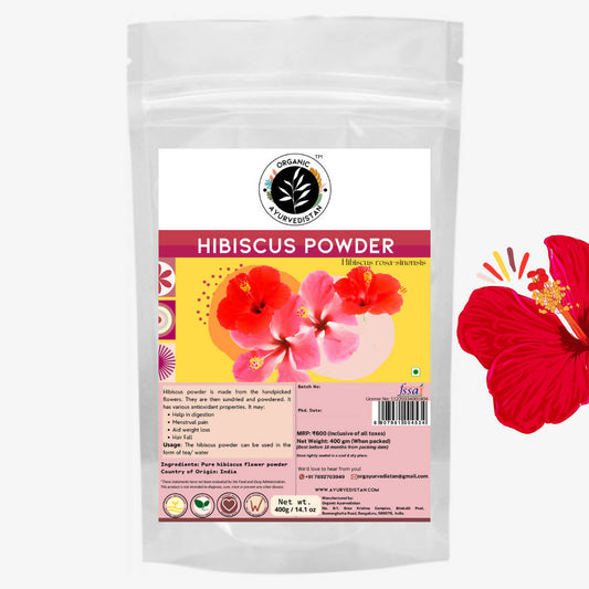 Buy Organic Ayurve USA, Australia, Canada n Hibiscus Powder from DrMediCart, Ship from India to USA