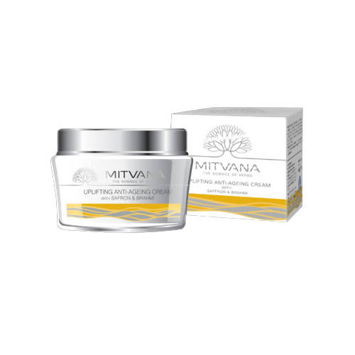Mitvana Uplifting Anti-Ageing Cream with Saffron & Brahmi