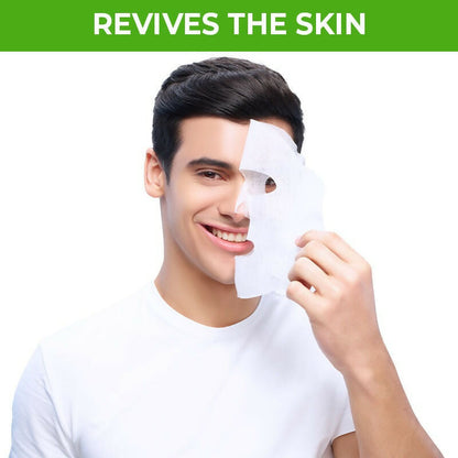 Nykaa Skin Secrets Indian Rituals Cucumber + Aloe Vera Sheet Mask For Toned & Hydrated Skin - Drmedicart