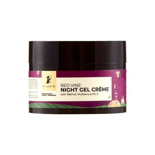 Buy Pilgrim French Red Vine Anti Aging Night Gel Cream from DrMediCart, Ship from India to USA