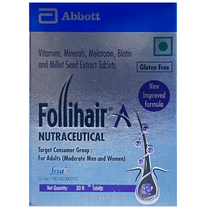 Follihair A Tablets Gluten Free