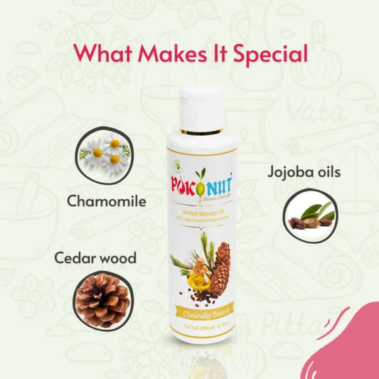 Buy Pokonut Herbal Massage Oil from DrMediCart, Ship from India to USA