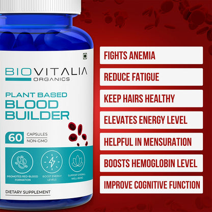 Biovitalia Organics Blood Builder Capsules