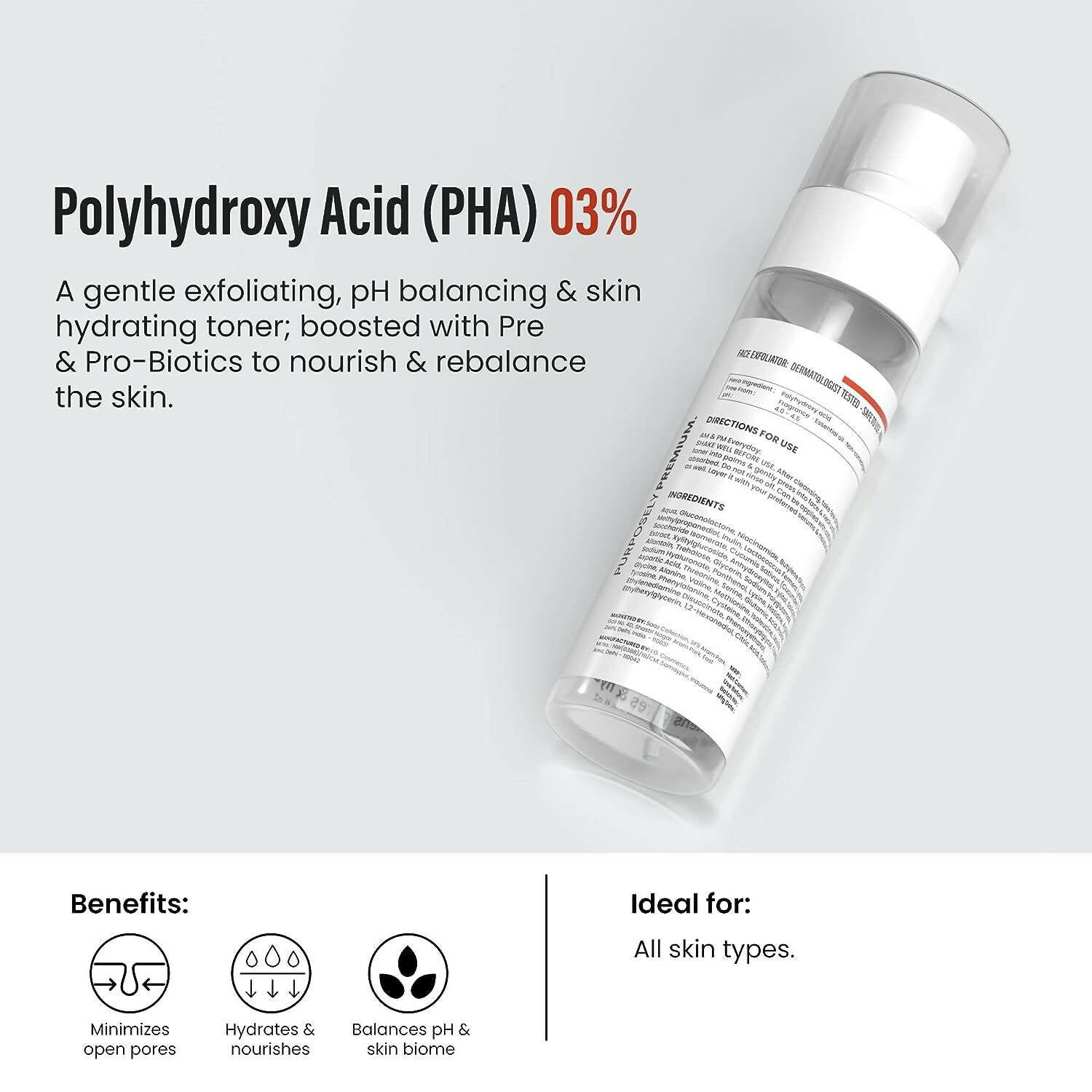 Vandyke 3% PHA Face Toner