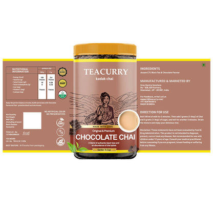 Teacurry Chocolate Chai Powder - Drmedicart
